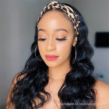 Loose Deep Wave Headband Wig 30 Inch Headband Wig Human Hair Wigs For Black Woman Brazilian Hair